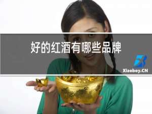 好的红酒有哪些品牌