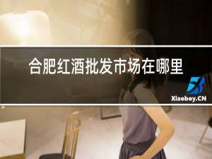 合肥红酒批发市场在哪里