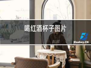 喝红酒杯子图片