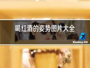 喝红酒的姿势图片大全