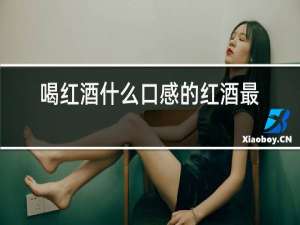 喝红酒什么口感的红酒最好