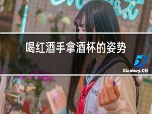 喝红酒手拿酒杯的姿势
