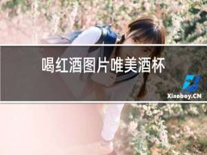 喝红酒图片唯美酒杯