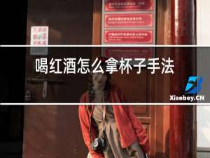 喝红酒怎么拿杯子手法
