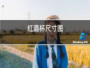 红酒杯尺寸图