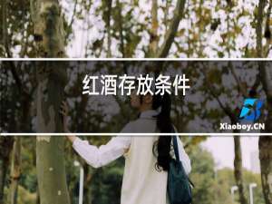 红酒存放条件
