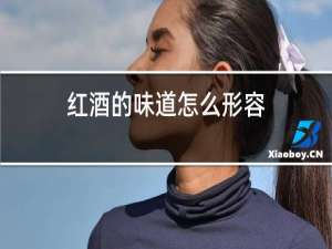红酒的味道怎么形容
