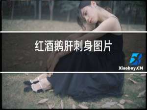 红酒鹅肝刺身图片