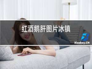 红酒鹅肝图片冰镇