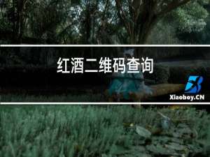 红酒二维码查询