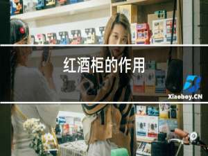 红酒柜的作用