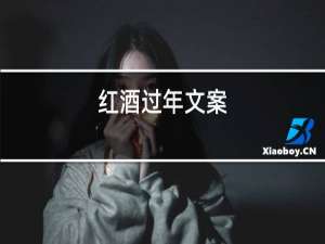 红酒过年文案