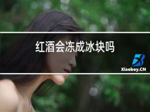 红酒会冻成冰块吗