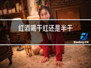 红酒喝干红还是半干