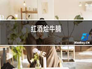 红酒烩牛腩