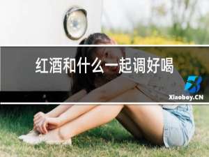 红酒和什么一起调好喝