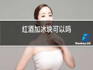 红酒加冰块可以吗