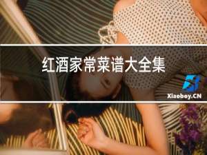 红酒家常菜谱大全集