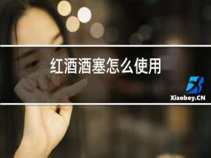 红酒酒塞怎么使用