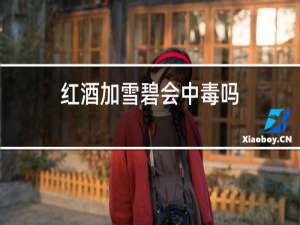 红酒加雪碧会中毒吗
