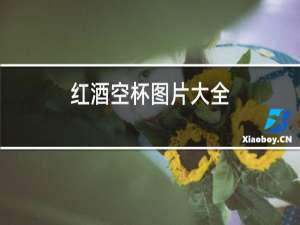 红酒空杯图片大全