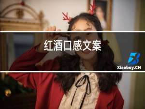 红酒口感文案