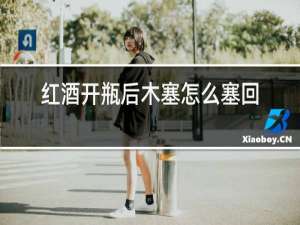 红酒开瓶后木塞怎么塞回去