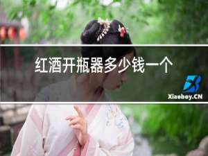 红酒开瓶器多少钱一个