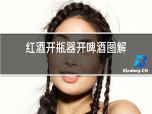 红酒开瓶器开啤酒图解