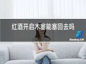 红酒开启木塞能塞回去吗?