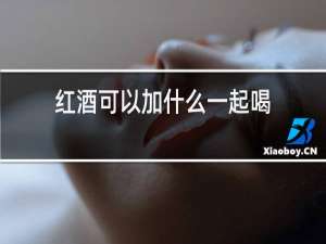红酒可以加什么一起喝