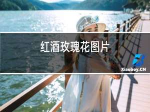 红酒玫瑰花图片