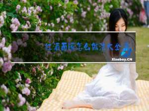 红酒面膜怎么做法大全酒面膜怎么做