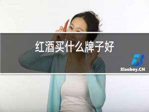 红酒买什么牌子好