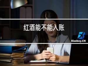 红酒能不能入账