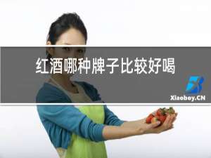 红酒哪种牌子比较好喝