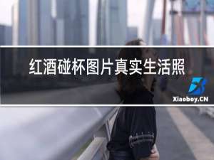 红酒碰杯图片真实生活照