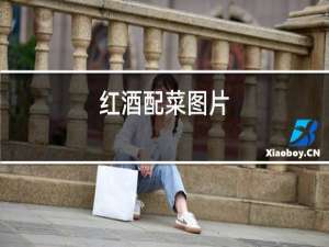 红酒配菜图片