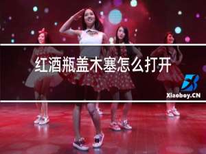 红酒瓶盖木塞怎么打开