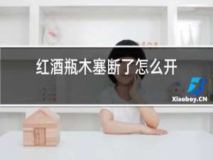 红酒瓶木塞断了怎么开