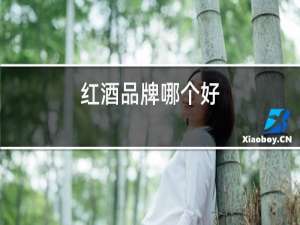 红酒品牌哪个好