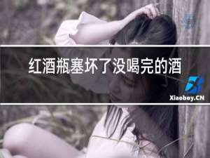 红酒瓶塞坏了没喝完的酒怎么保存