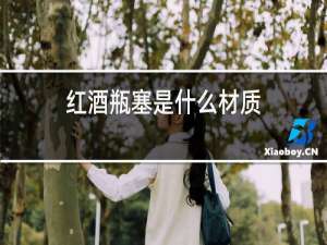 红酒瓶塞是什么材质