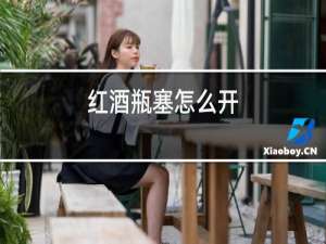 红酒瓶塞怎么开