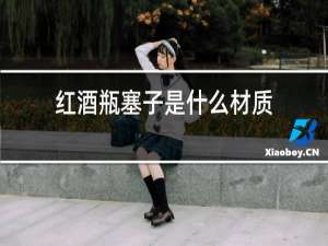 红酒瓶塞子是什么材质