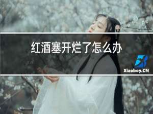 红酒塞开烂了怎么办