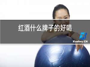 红酒什么牌子的好喝