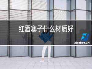 红酒塞子什么材质好