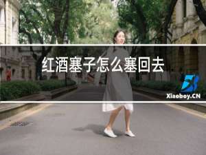 红酒塞子怎么塞回去