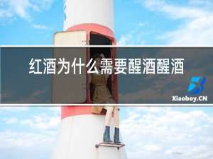 红酒为什么需要醒酒醒酒是什么意思